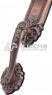 Биометрический электронный замок для двери F6160 Red Copper